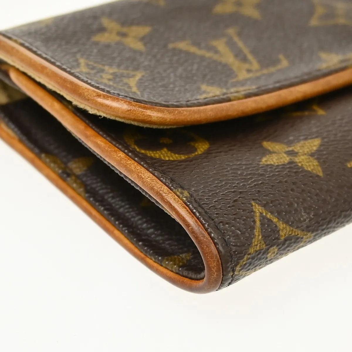 Louis Vuitton Twin Monogram Brown Canvas Clutche & Pouche Bag (Pre-Owned)