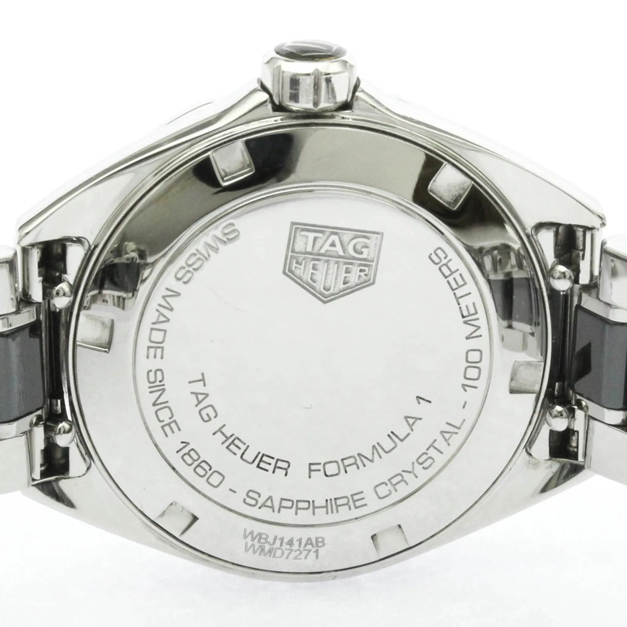 Tag Heuer Formula 1 Quartz Stainless Steel And Ceramic Watch (Pre-Owned)