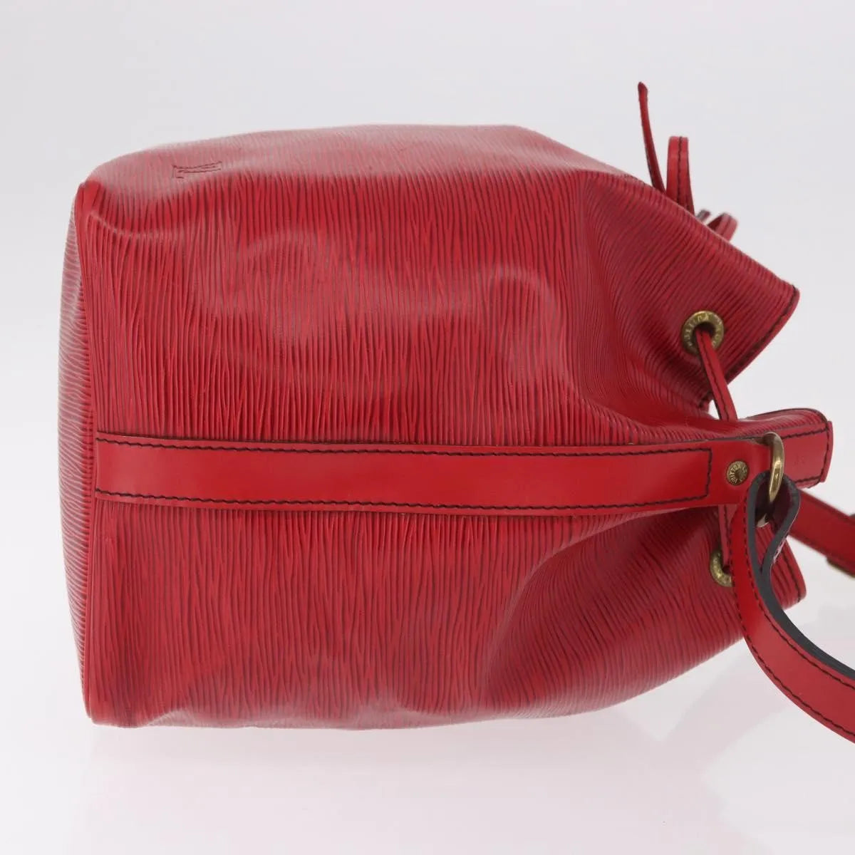 Louis Vuitton Petit Noe Epi Leather Red Leather Shoulder Bag Bag (Pre-Owned)