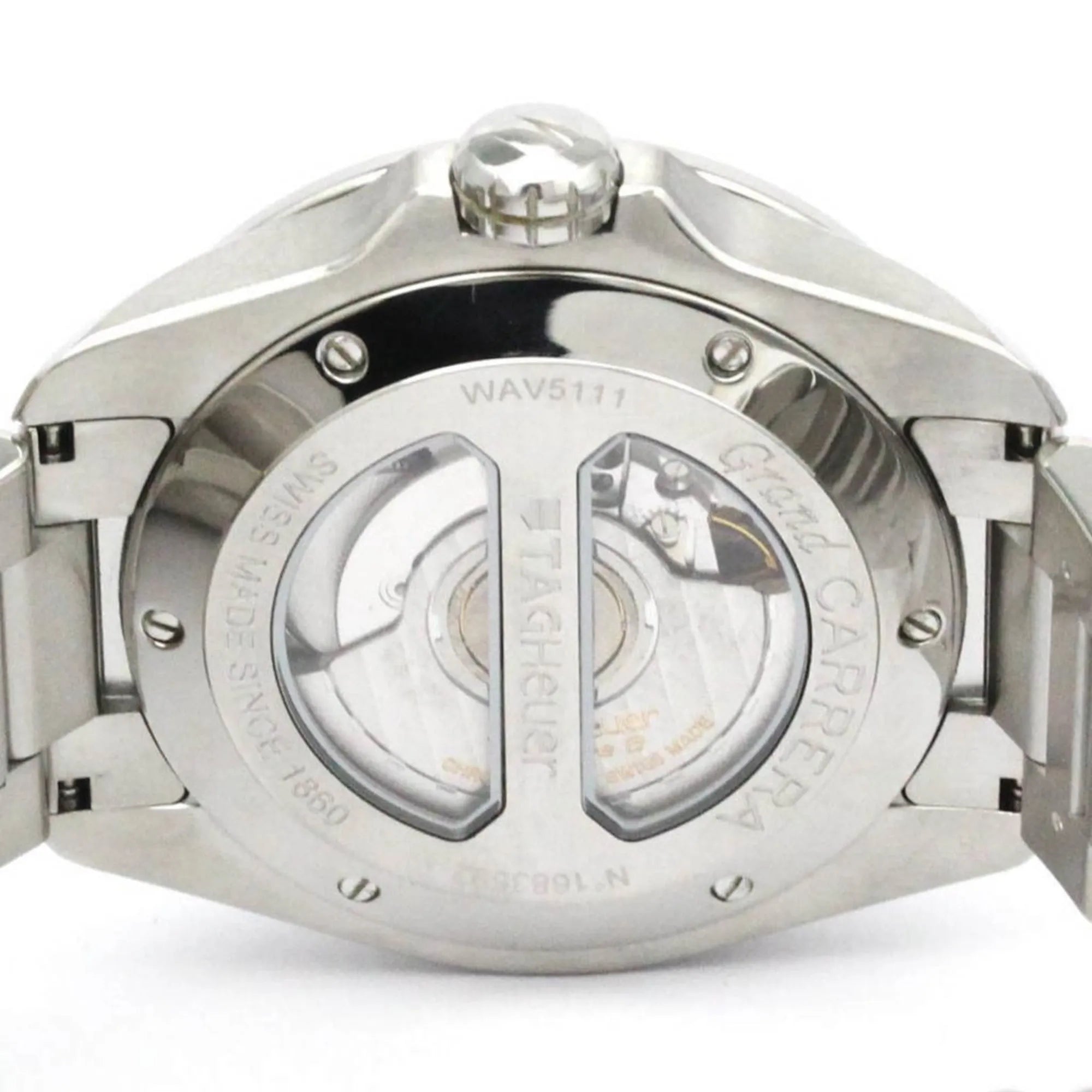 Tag Heuer Grand Carrera Calibre 8 Stainless Steel Watch (Pre-Owned)