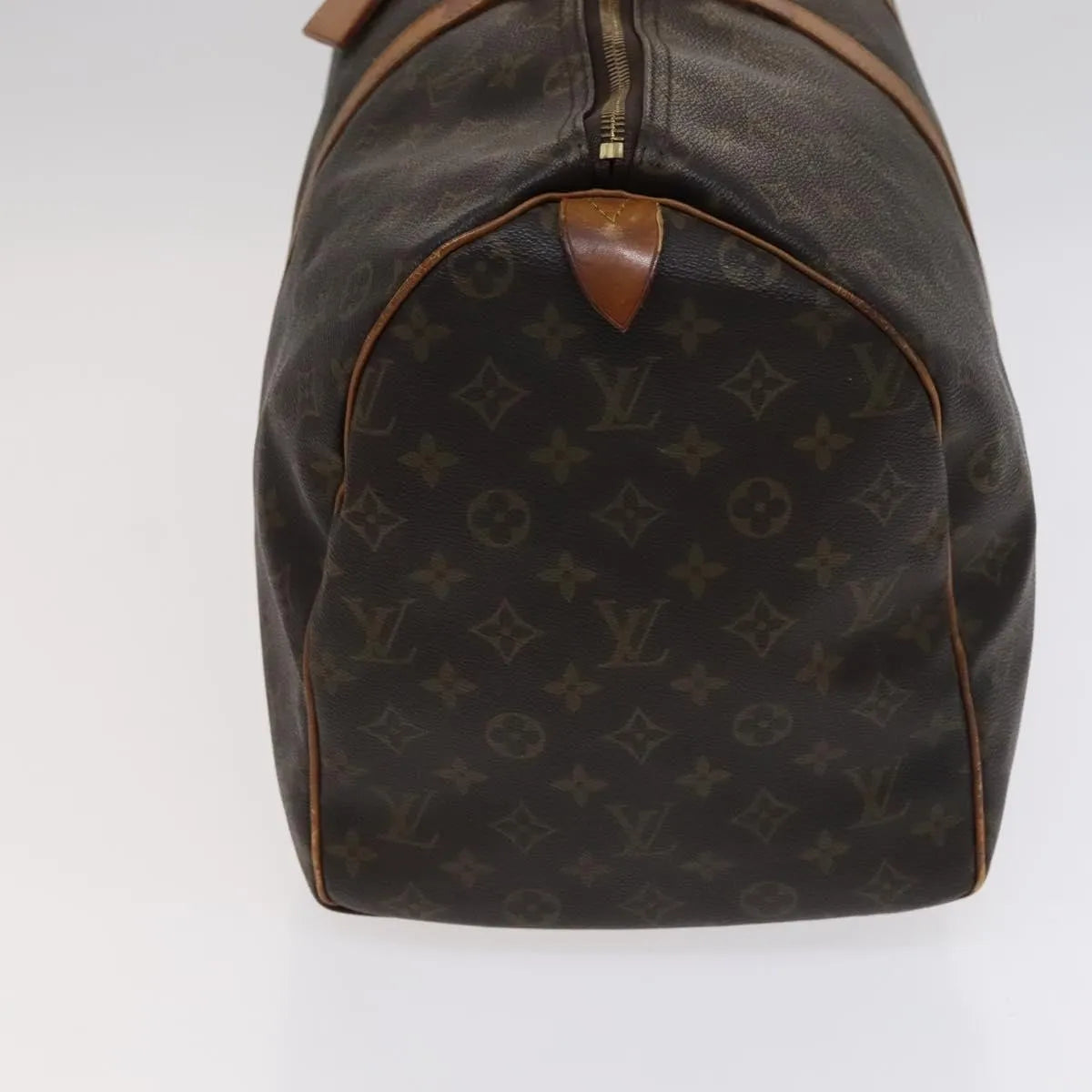 Louis Vuitton Keepall Monogram Canvas Brown Canvas Travel Bag Bag (Pre-Owned)