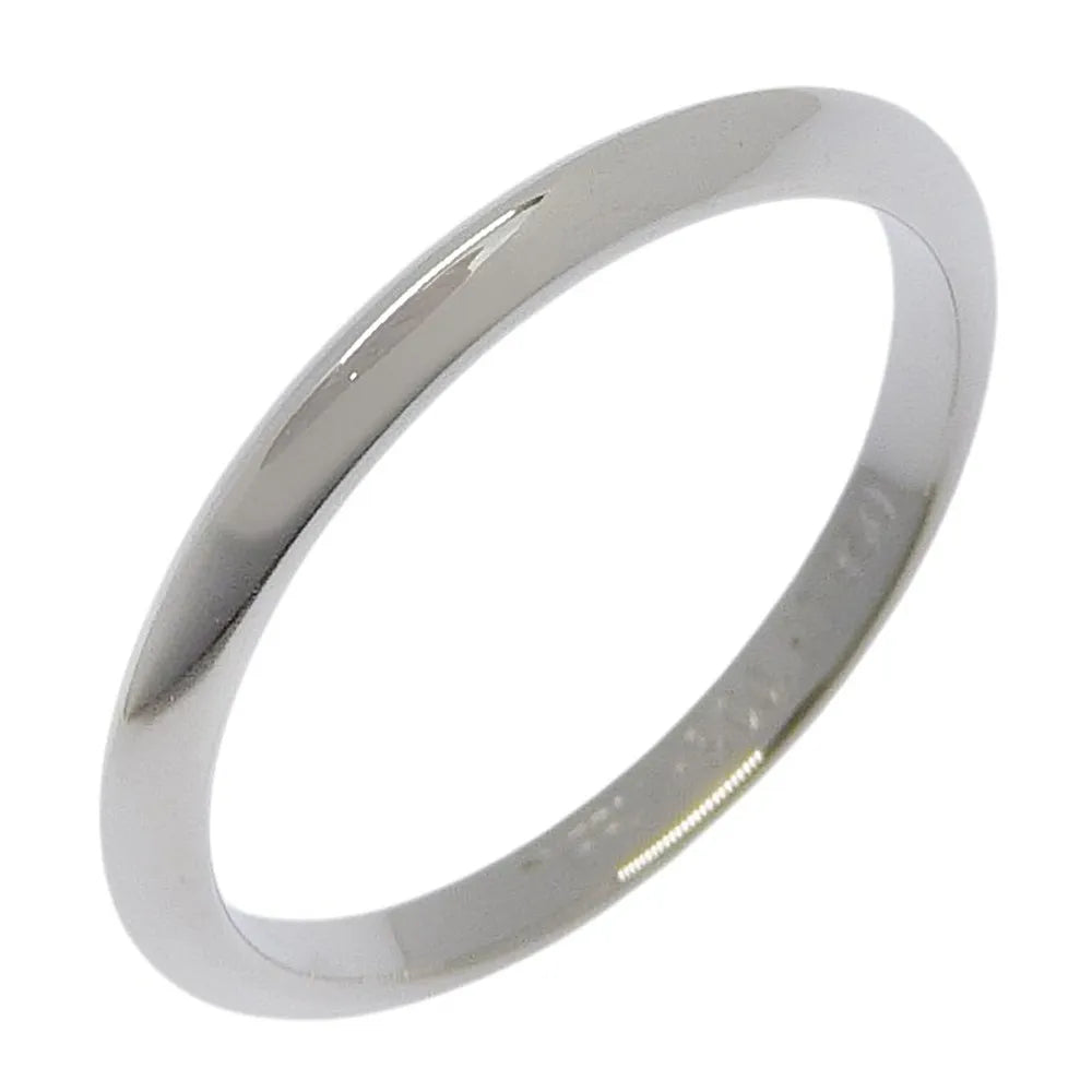 Tiffany & Co. Knife Edge Platinum Silver Platinum Ring Jewelry (Pre-Owned)