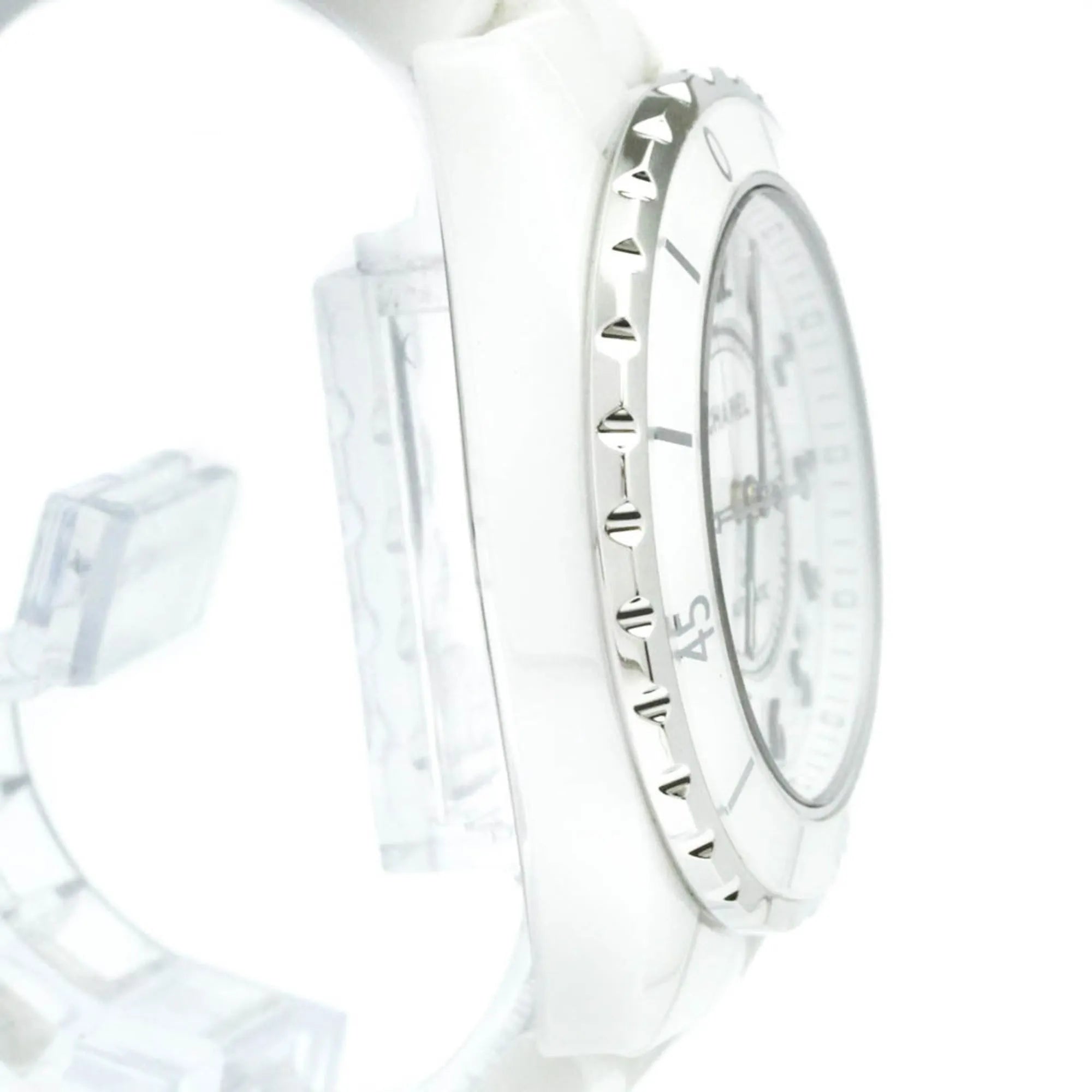 Chanel J12 Automatic Watch Ceramic And Stainless Steel Watch (Pre-Owned)