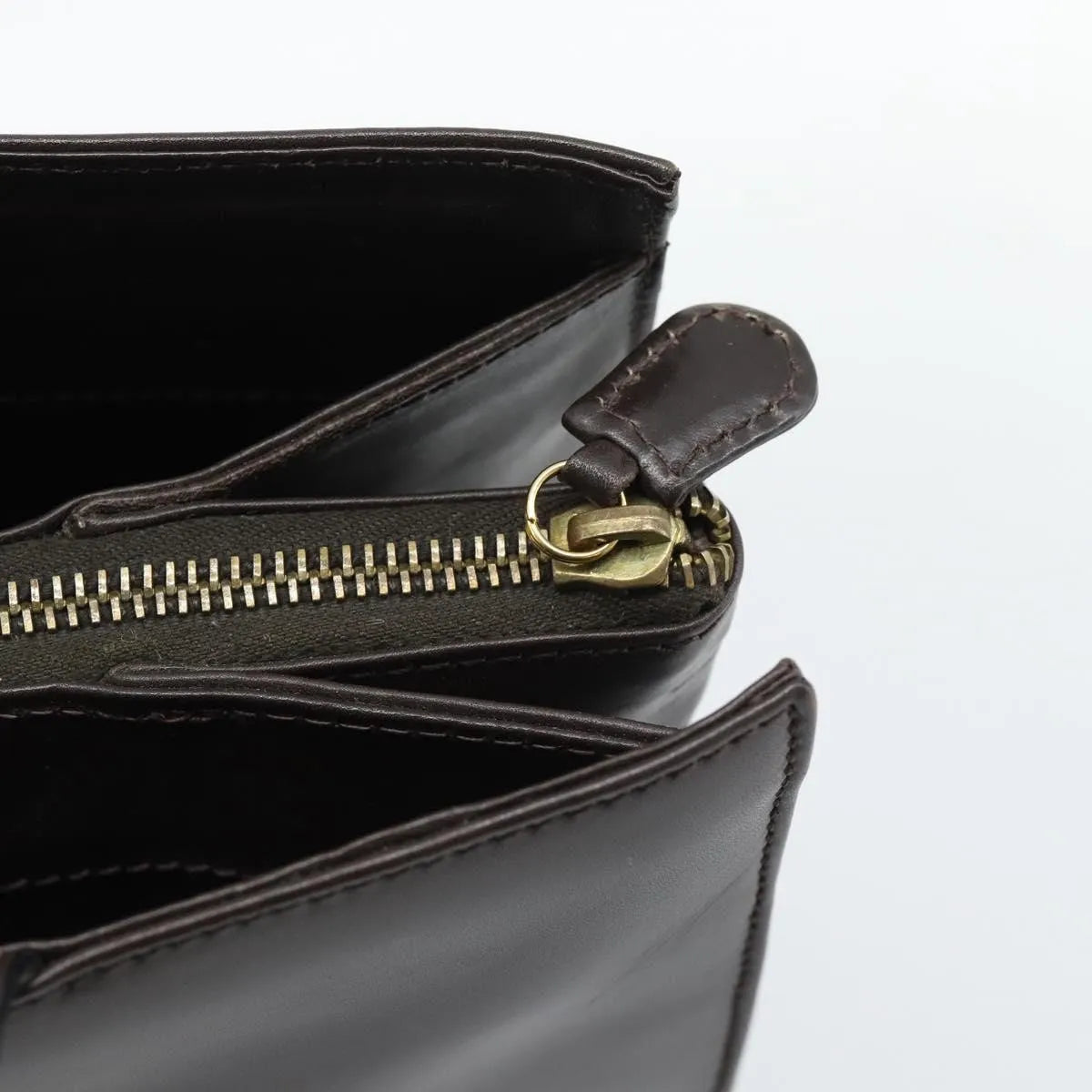 Salvatore Ferragamo Vintage Leather Brown Leather Tote Bag Bag (Pre-Owned)