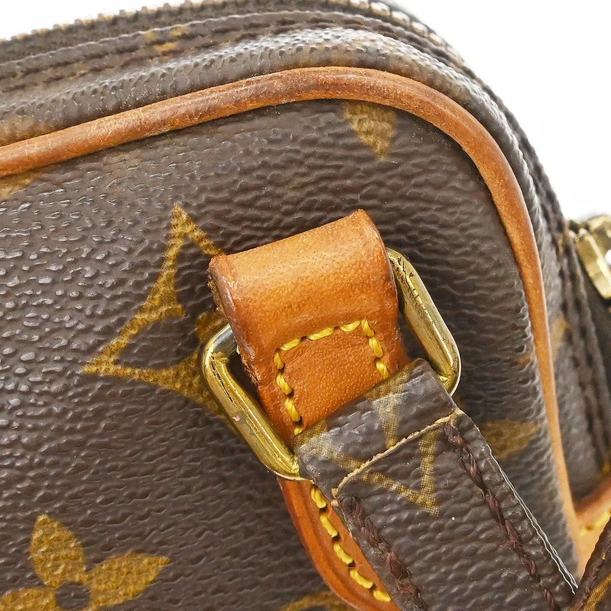 Louis Vuitton Pochette Marly Bandouliere Monogram Canvas Brown Canvas Shoulder Bag Bag (Pre-Owned)