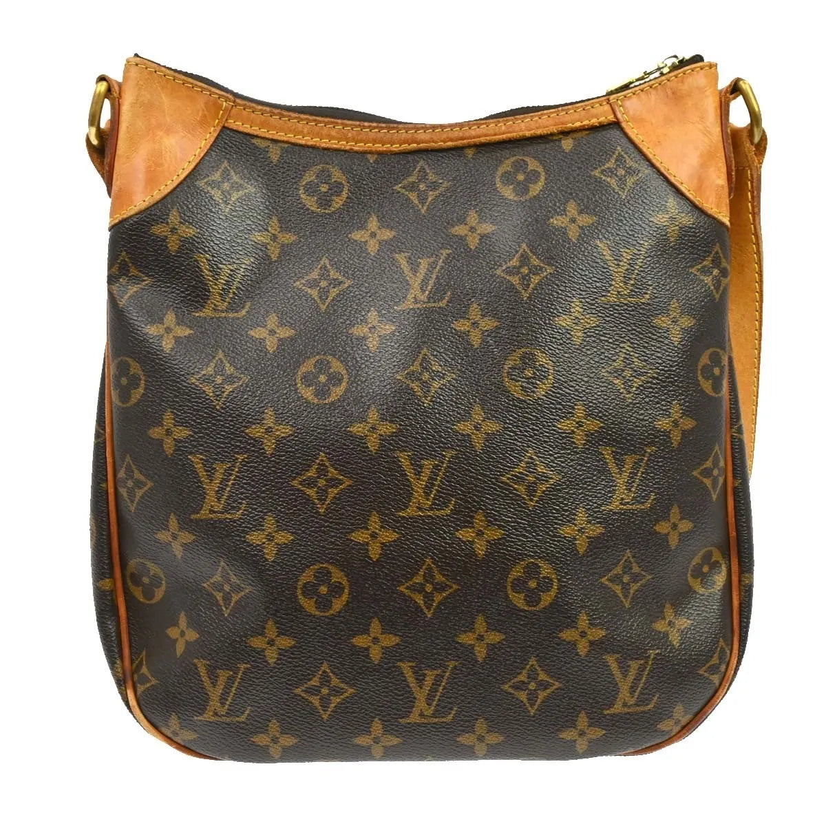 Louis Vuitton Odeon Monogram Canvas Brown Canvas Shoulder Bag Bag (Pre-Owned)