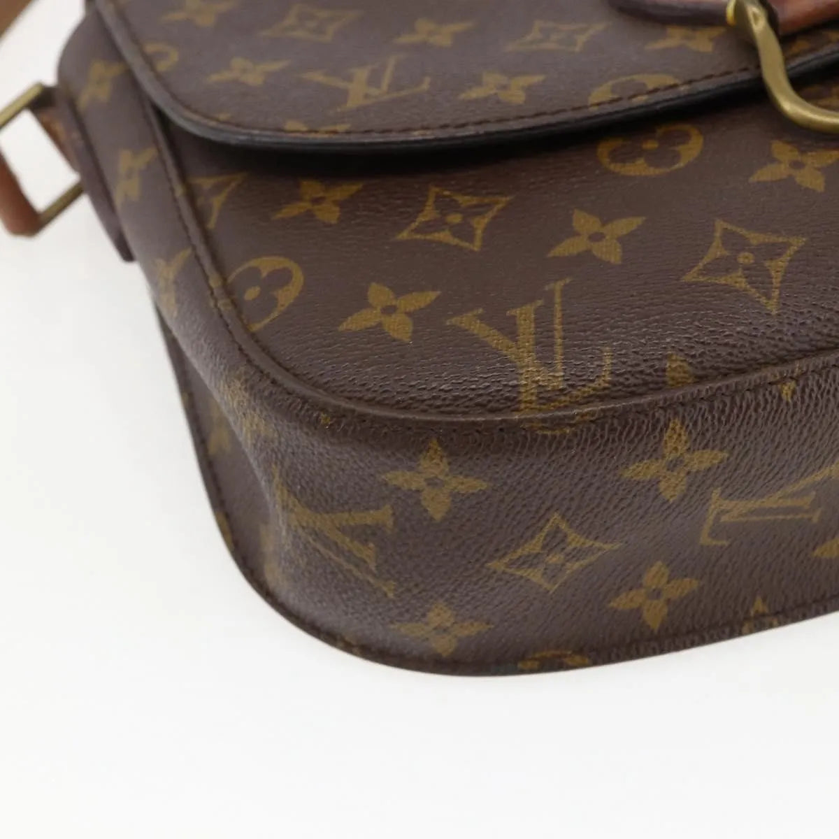 Louis Vuitton Saint Cloud Monogram Canvas Brown Canvas Shoulder Bag Bag (Pre-Owned)