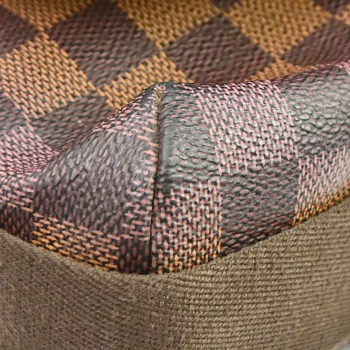 Louis Vuitton Brooklyn Damier Brown Canvas Crossbody Bag Bag (Pre-Owned)