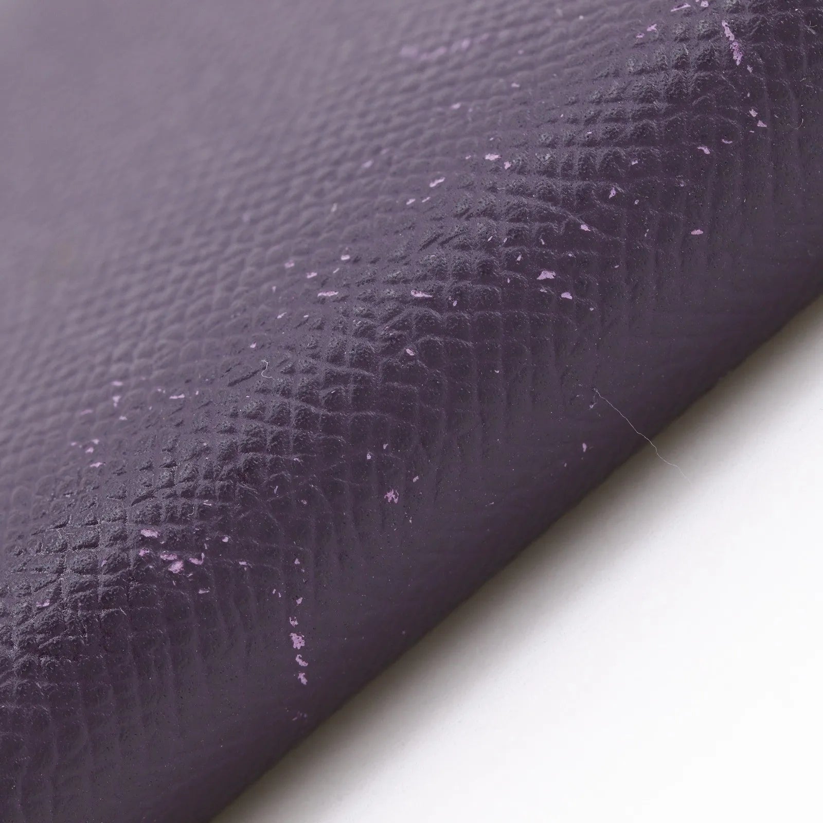 Hermes Azap Zip Around Epsom Purple Leather Wallets Accessory (Pre-Owned)