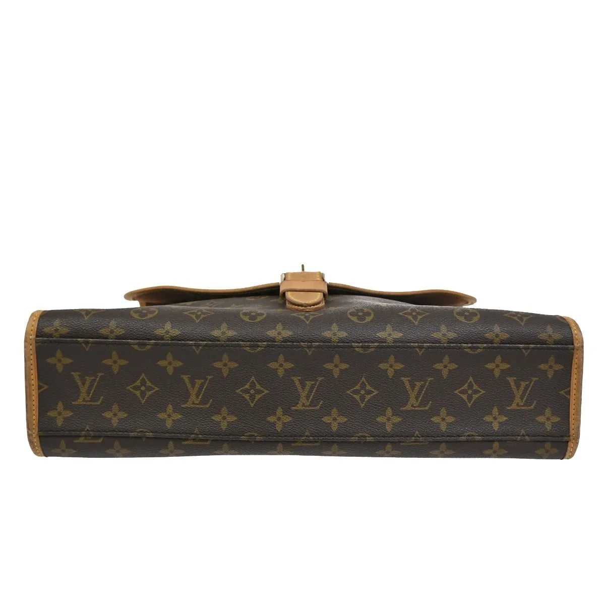 Louis Vuitton Beverly Monogram Canvas Brown Canvas Briefcase Bag (Pre-Owned)