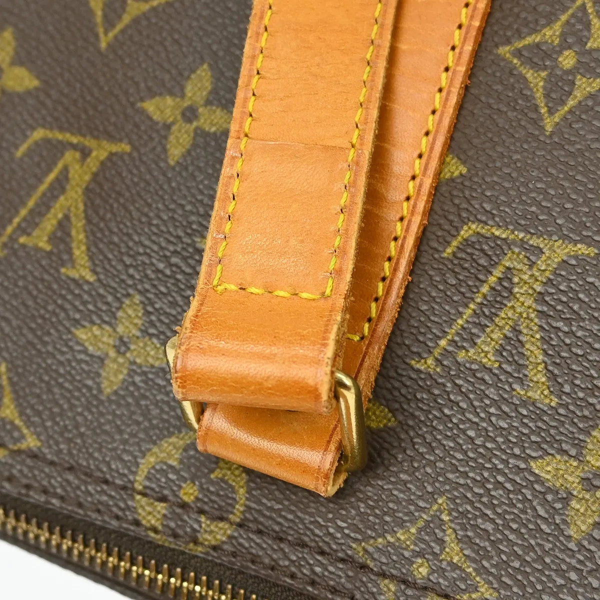 Louis Vuitton Flanerie Monogram Brown Canvas Shoulder Bag Bag (Pre-Owned)