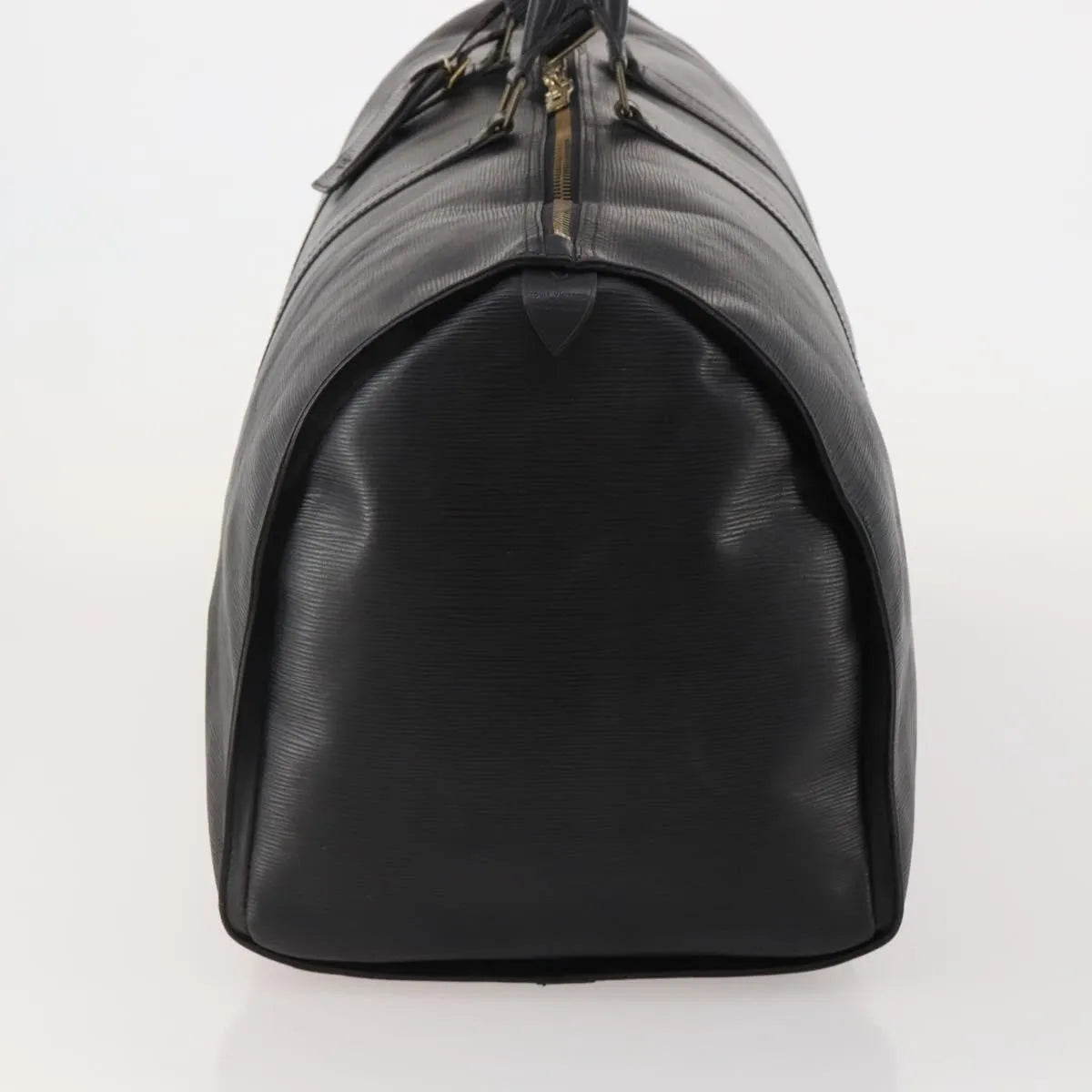 Louis Vuitton Keepall Epi Black Leather Travel Bag Bag (Pre-Owned)