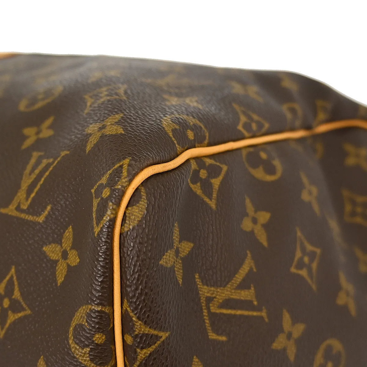 Louis Vuitton Keepall Monogram Canvas Brown Canvas Travel Bag Bag (Pre-Owned)