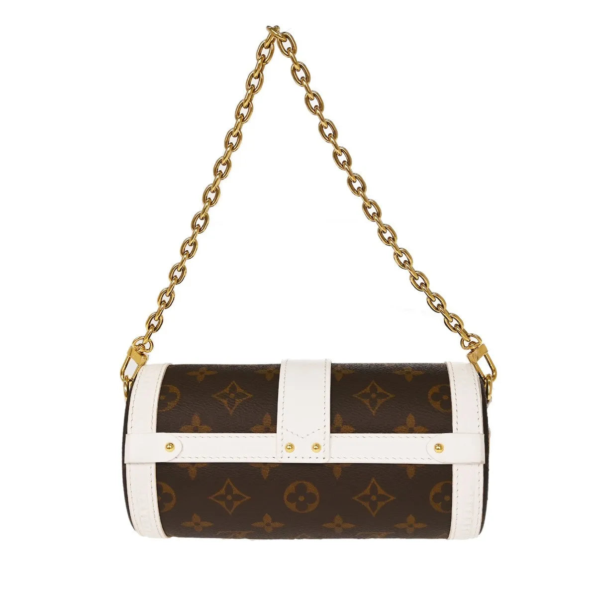 Louis Vuitton Papillon Trunk Lv Match Monogram Canvas Brown Canvas Shoulder Bag Bag (Pre-Owned)