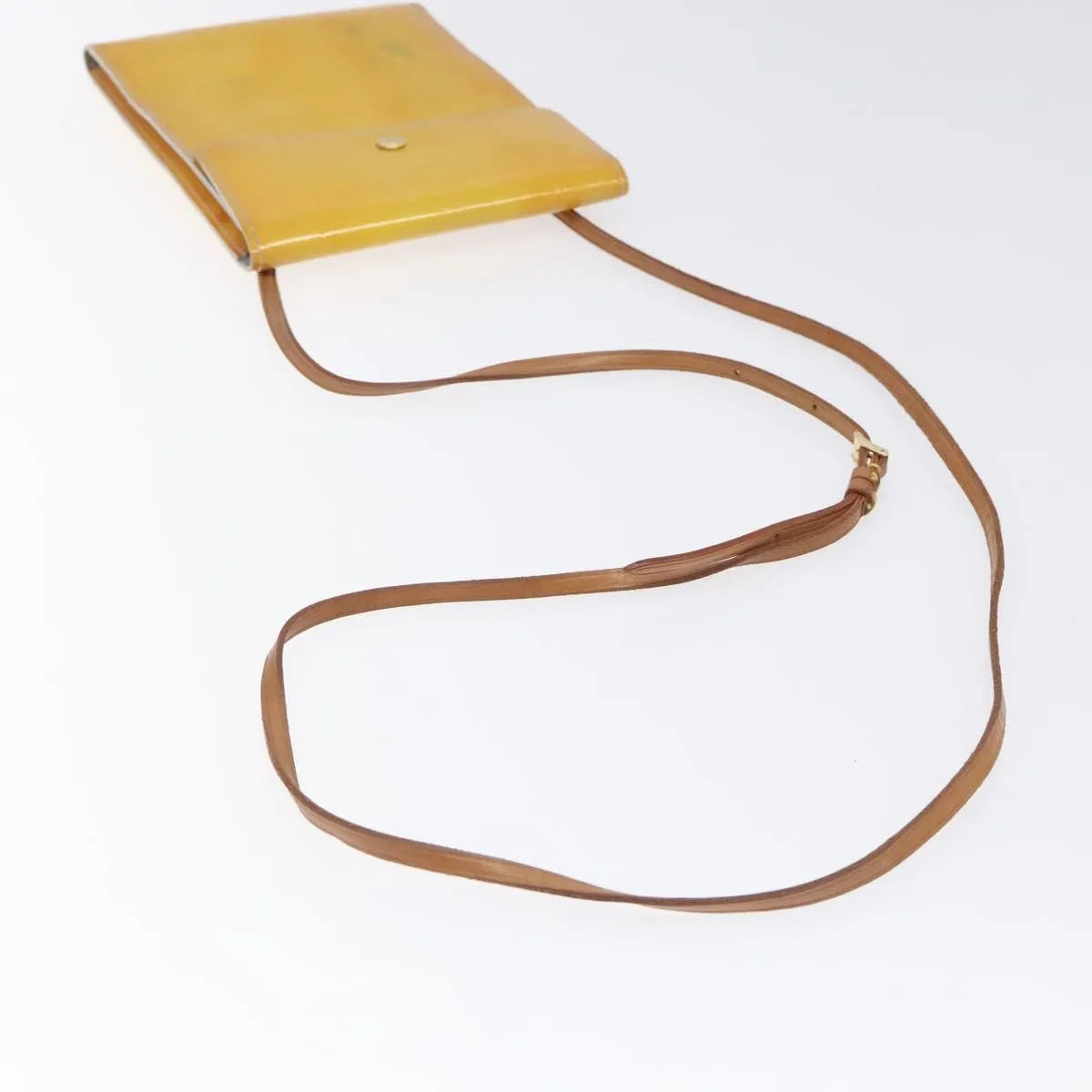 Louis Vuitton Kenmare Shoulder Bag Patent Leather Yellow Patent_Leather Shoulder Bag Bag (Pre-Owned)