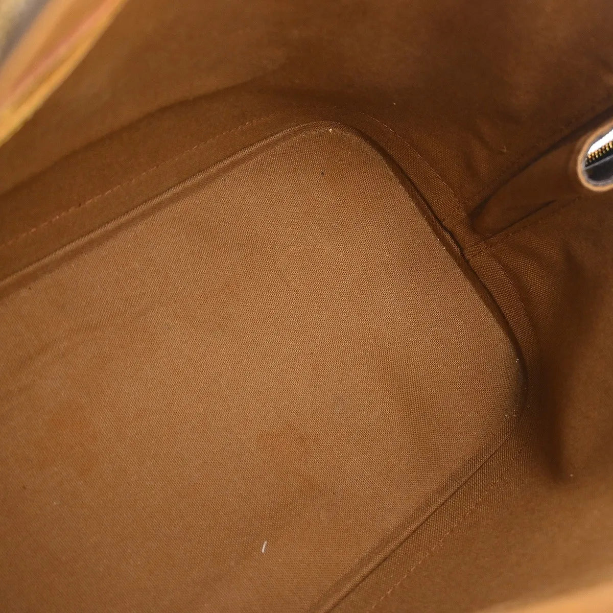 Louis Vuitton Alma Handbag Monogram Canvas Brown Canvas Handbag (Pre-Owned)