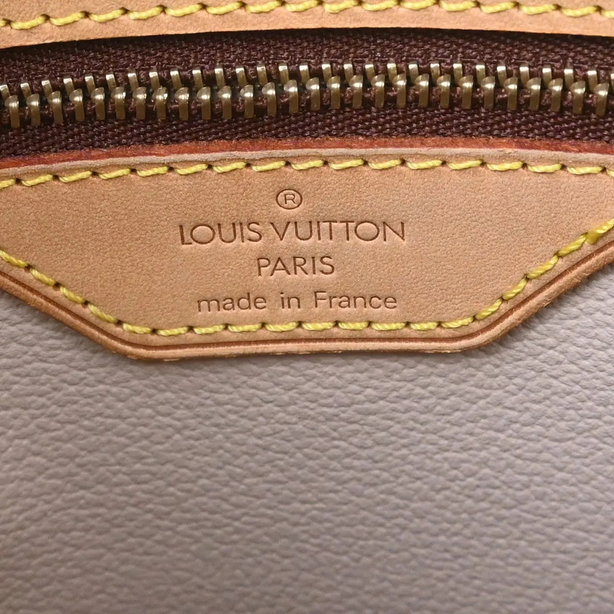 Louis Vuitton Bucket Monogram Canvas Brown Canvas Tote Bag Bag (Pre-Owned)