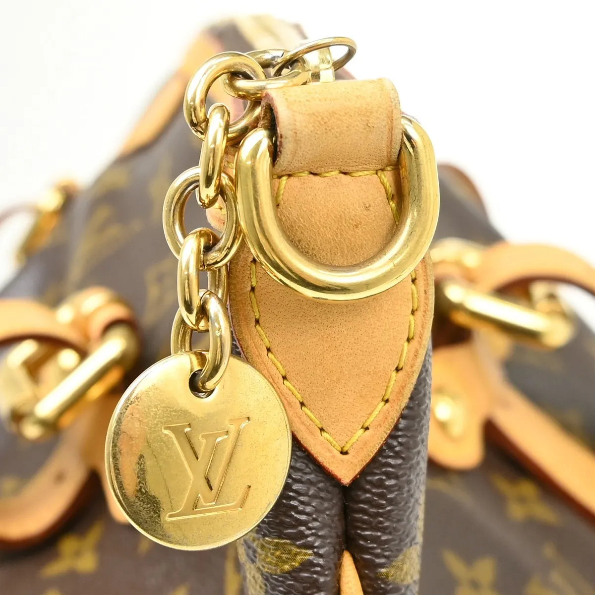Louis Vuitton Palermo Monogram Canvas Brown Canvas Tote Bag Bag (Pre-Owned)