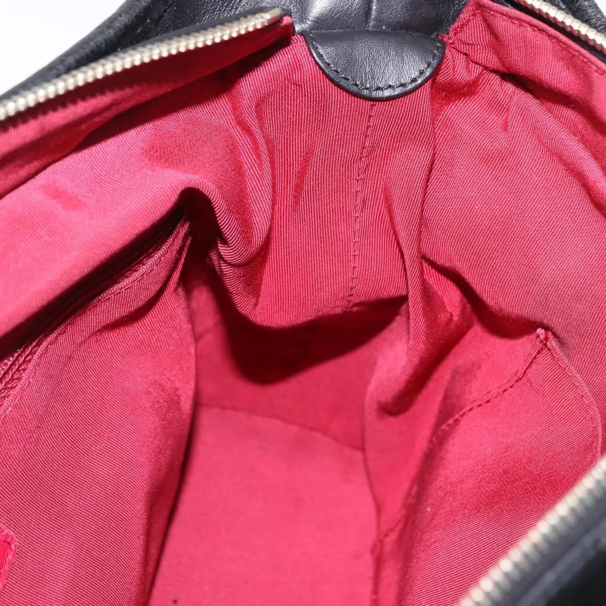 Chanel Gabrielle Hobo Quilted Aged Calfskin Black Leather Shoulder Bag Bag (Pre-Owned)