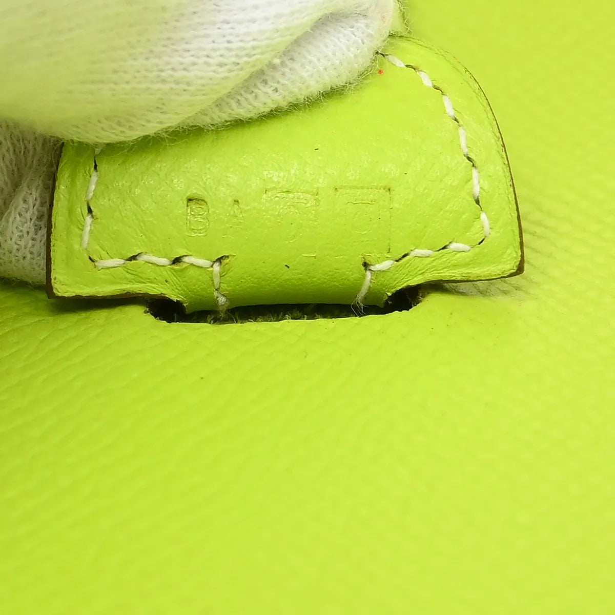 Hermes Evelyne Bag Gen Iii Clemence Green Leather Shoulder Bag Bag (Pre-Owned)