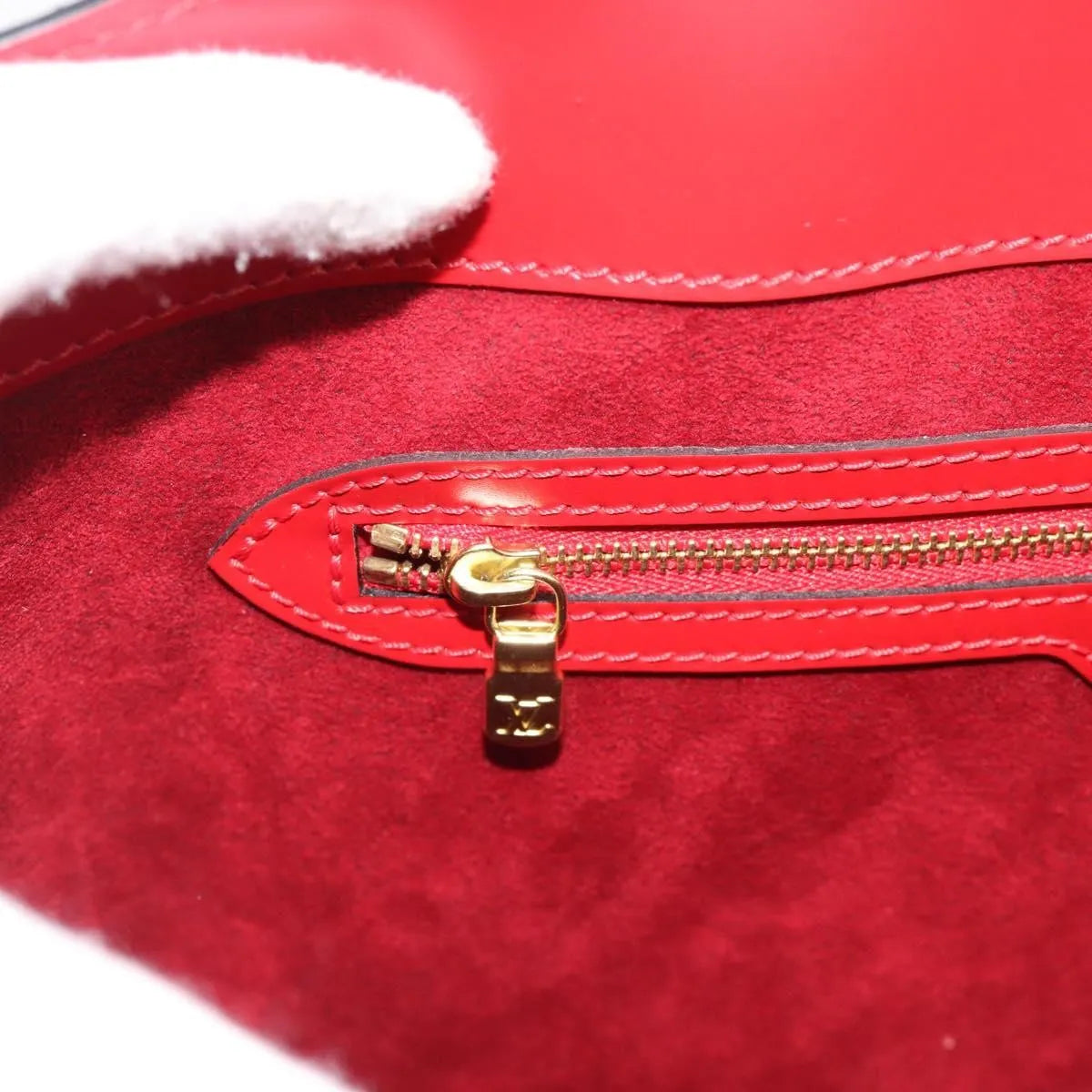 Louis Vuitton Duplex Epi Leather Red Leather Shoulder Bag Bag (Pre-Owned)