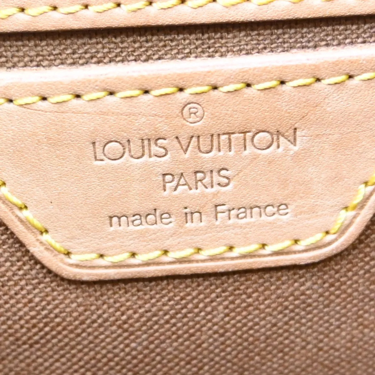 Louis Vuitton Vintage Montsouris Monogram Canvas Brown Canvas Backpack Bag (Pre-Owned)