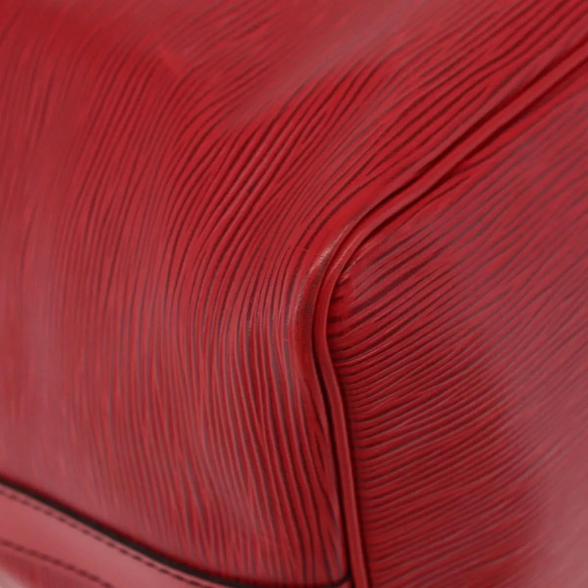 Louis Vuitton Petit Noe Epi Leather Red Leather Shoulder Bag Bag (Pre-Owned)