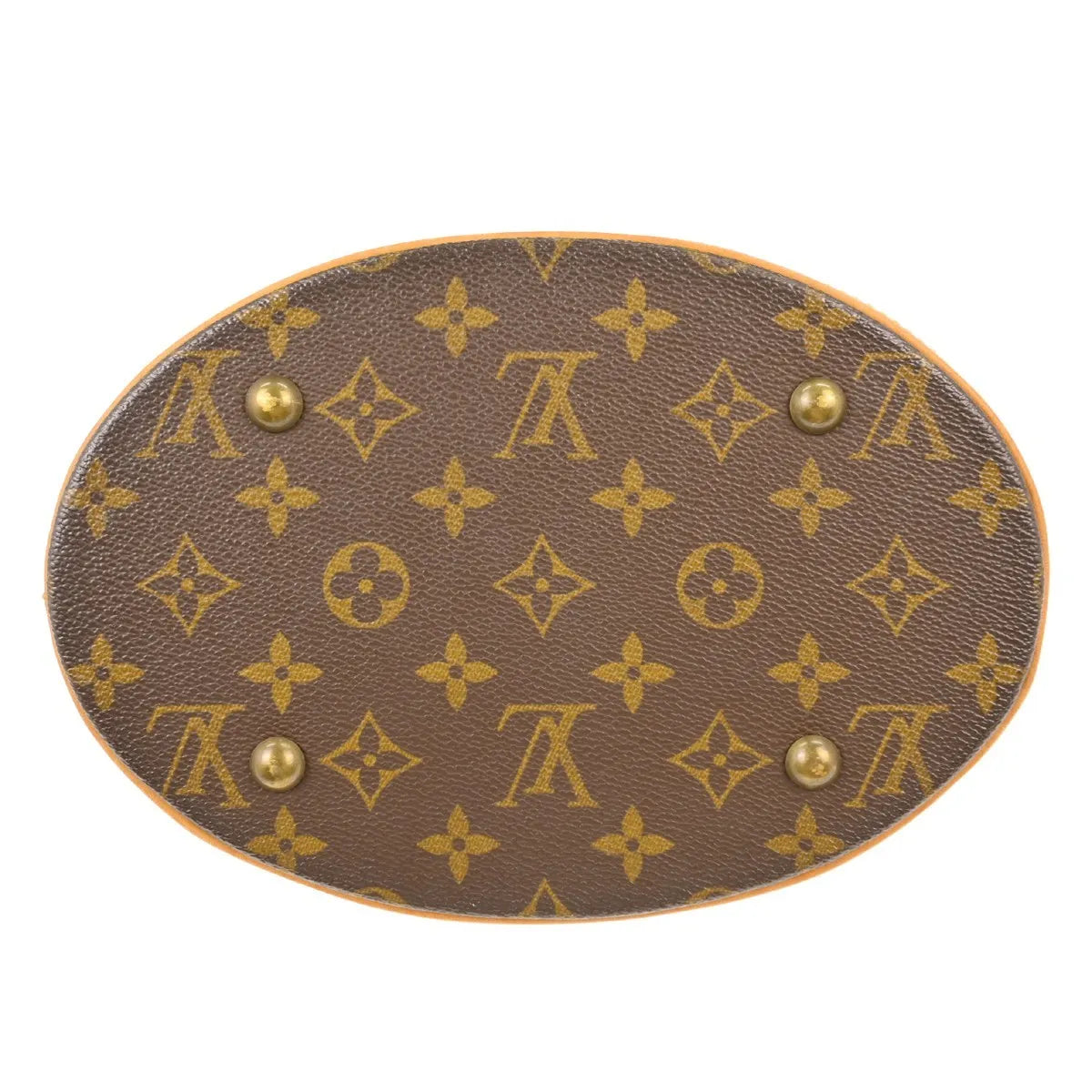 Louis Vuitton Bucket Monogram Canvas Brown Canvas Tote Bag Bag (Pre-Owned)