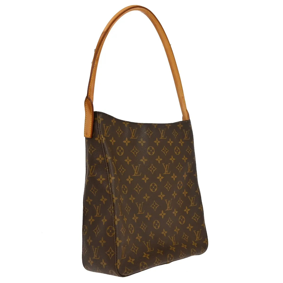 Louis Vuitton Monogram Looping Monogram Canvas Brown Canvas Shoulder Bag Bag (Pre-Owned)