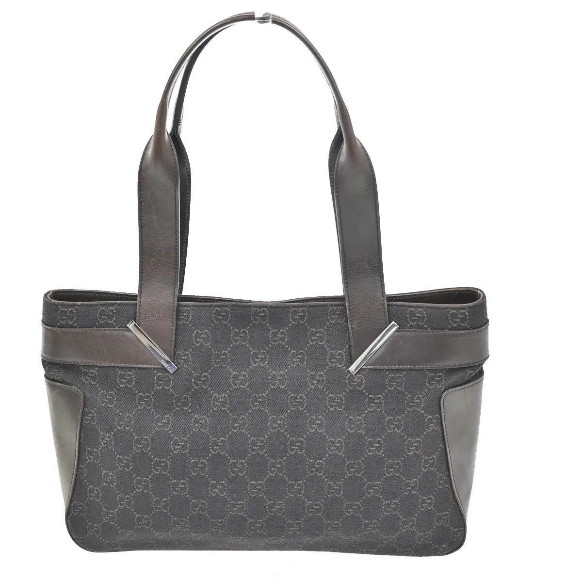 Gucci Vintage Gg Coated Canvas Brown Canvas Shoulder Bag Bag (Pre-Owned)