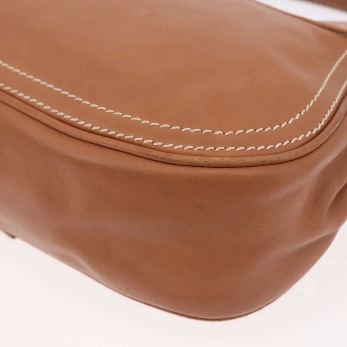Celine Biker Boogie Satchel Leather Brown Leather Shoulder Bag Bag (Pre-Owned)