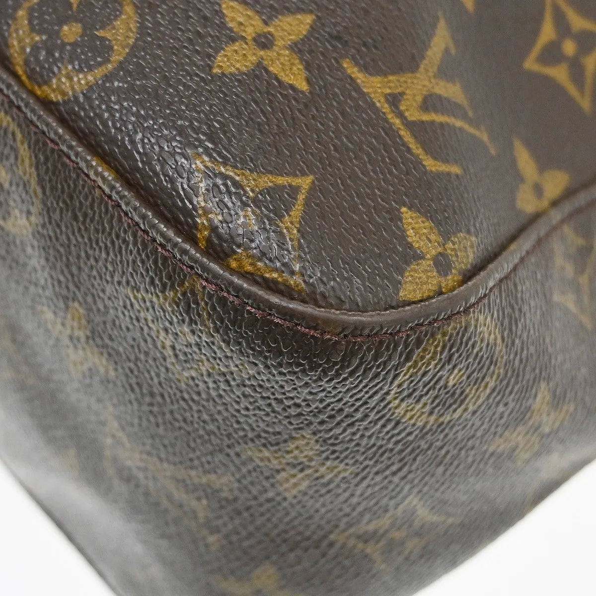 Louis Vuitton Monogram Looping Monogram Canvas Brown Canvas Shoulder Bag Bag (Pre-Owned)