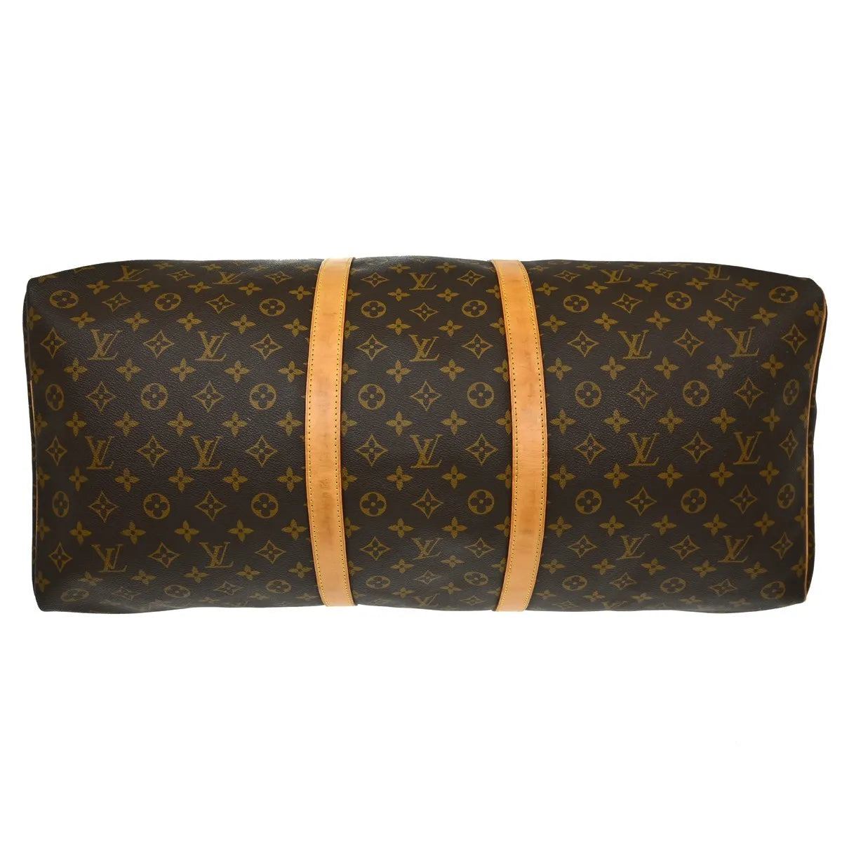 Louis Vuitton Keepall Monogram Canvas Brown Canvas Travel Bag Bag (Pre-Owned)