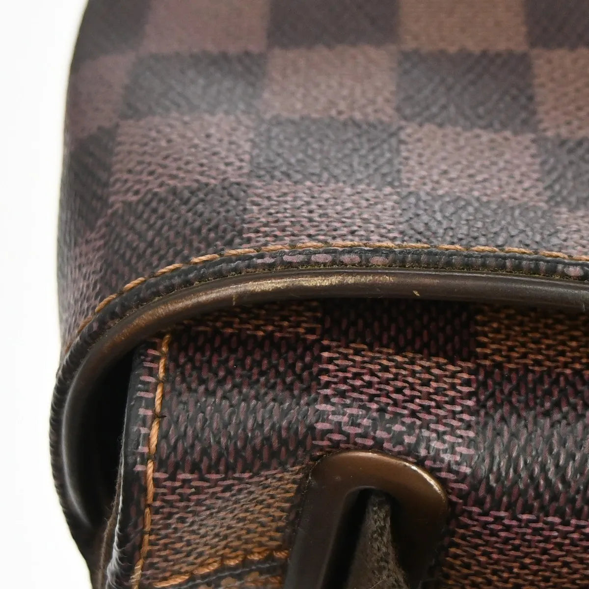 Louis Vuitton Brooklyn Damier Brown Canvas Crossbody Bag Bag (Pre-Owned)