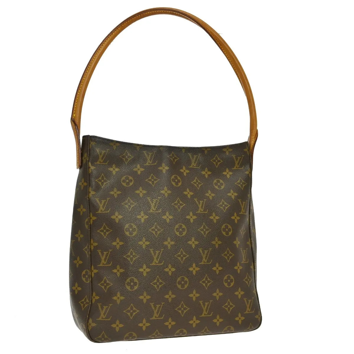 Louis Vuitton Monogram Looping Monogram Canvas Brown Canvas Shoulder Bag Bag (Pre-Owned)