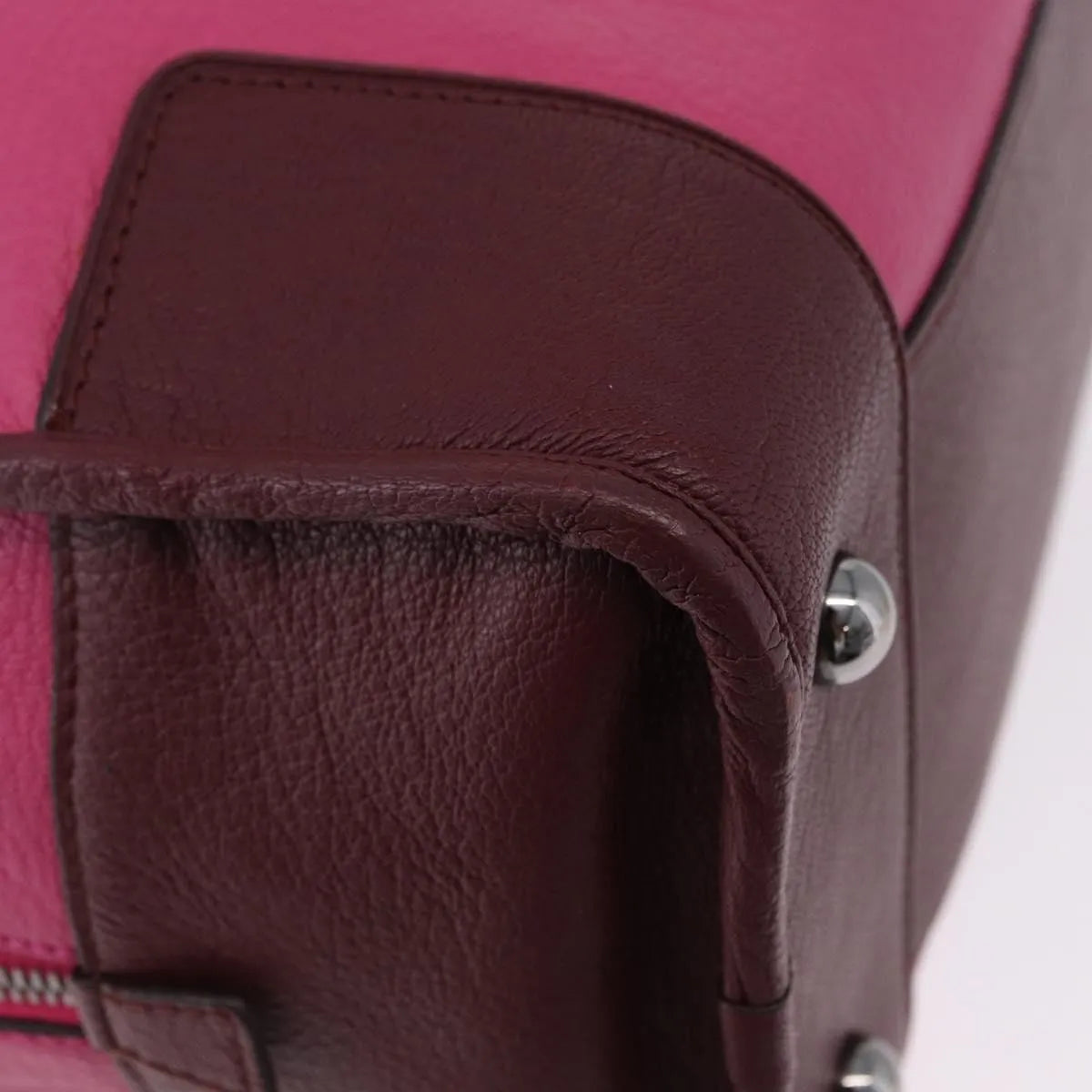 Loewe Amazona Leather Pink Leather Handbag (Pre-Owned)