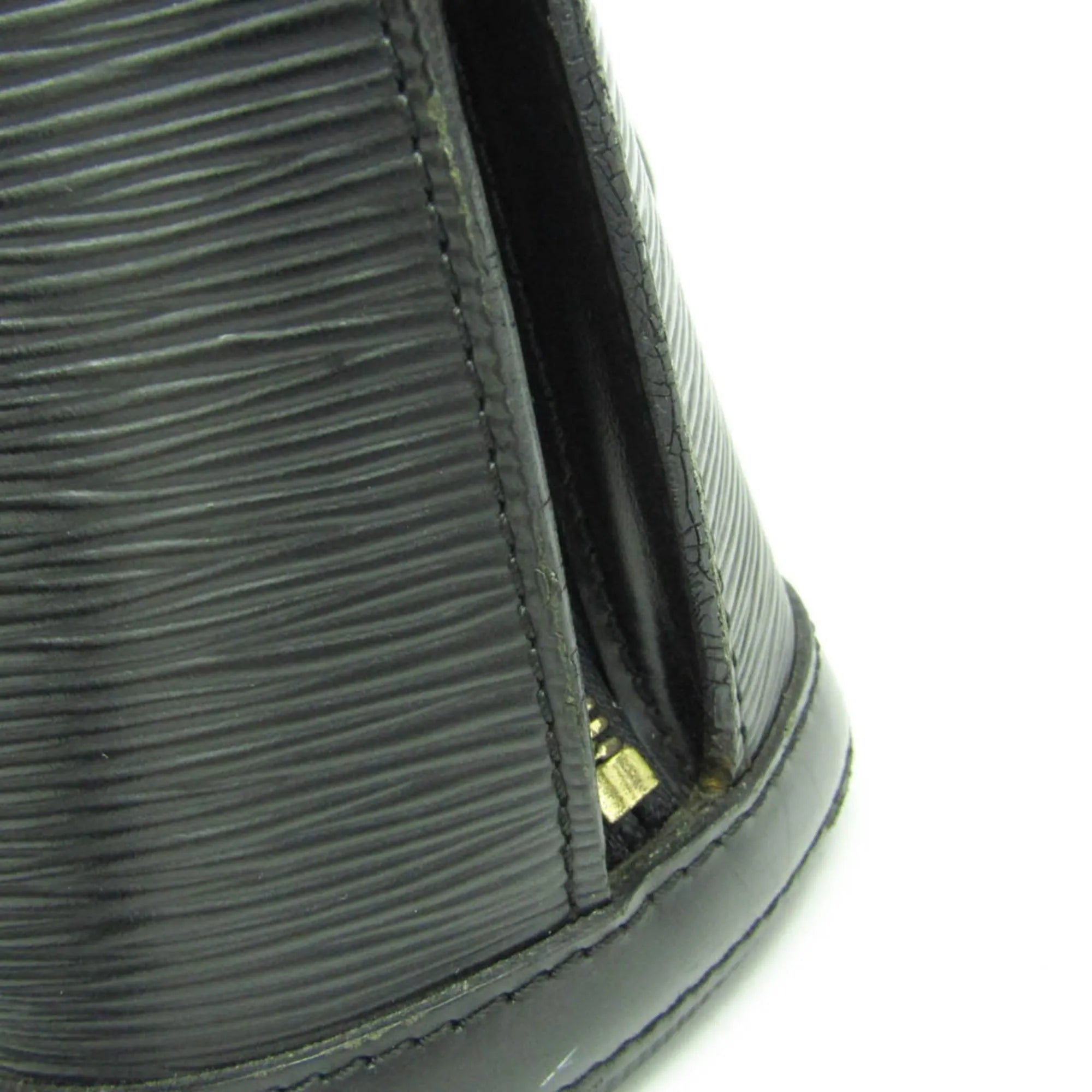 Louis Vuitton Lussac Epi Leather Black Leather Shoulder Bag Bag (Pre-Owned)