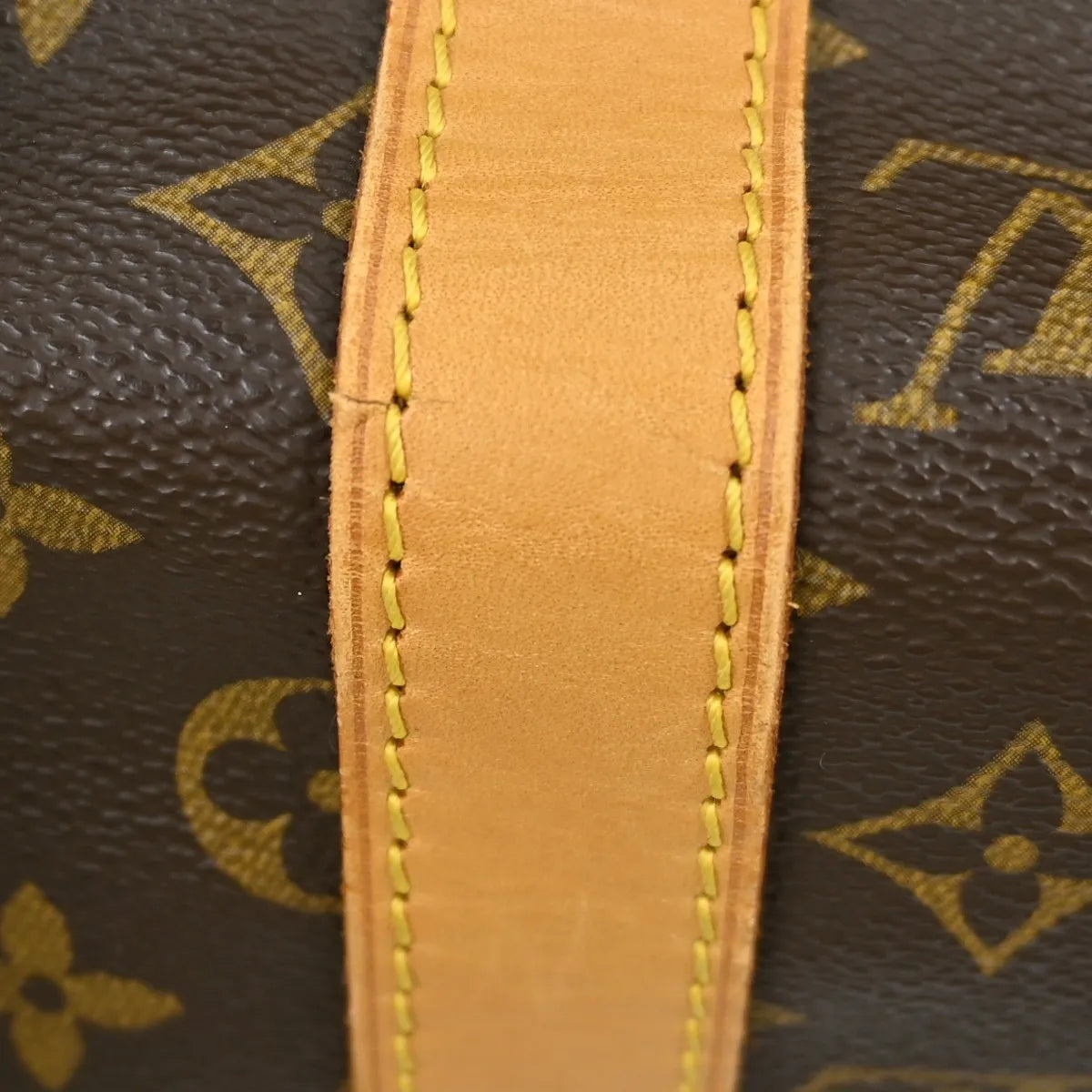 Louis Vuitton Keepall Monogram Brown Canvas Travel Bag Bag (Pre-Owned)