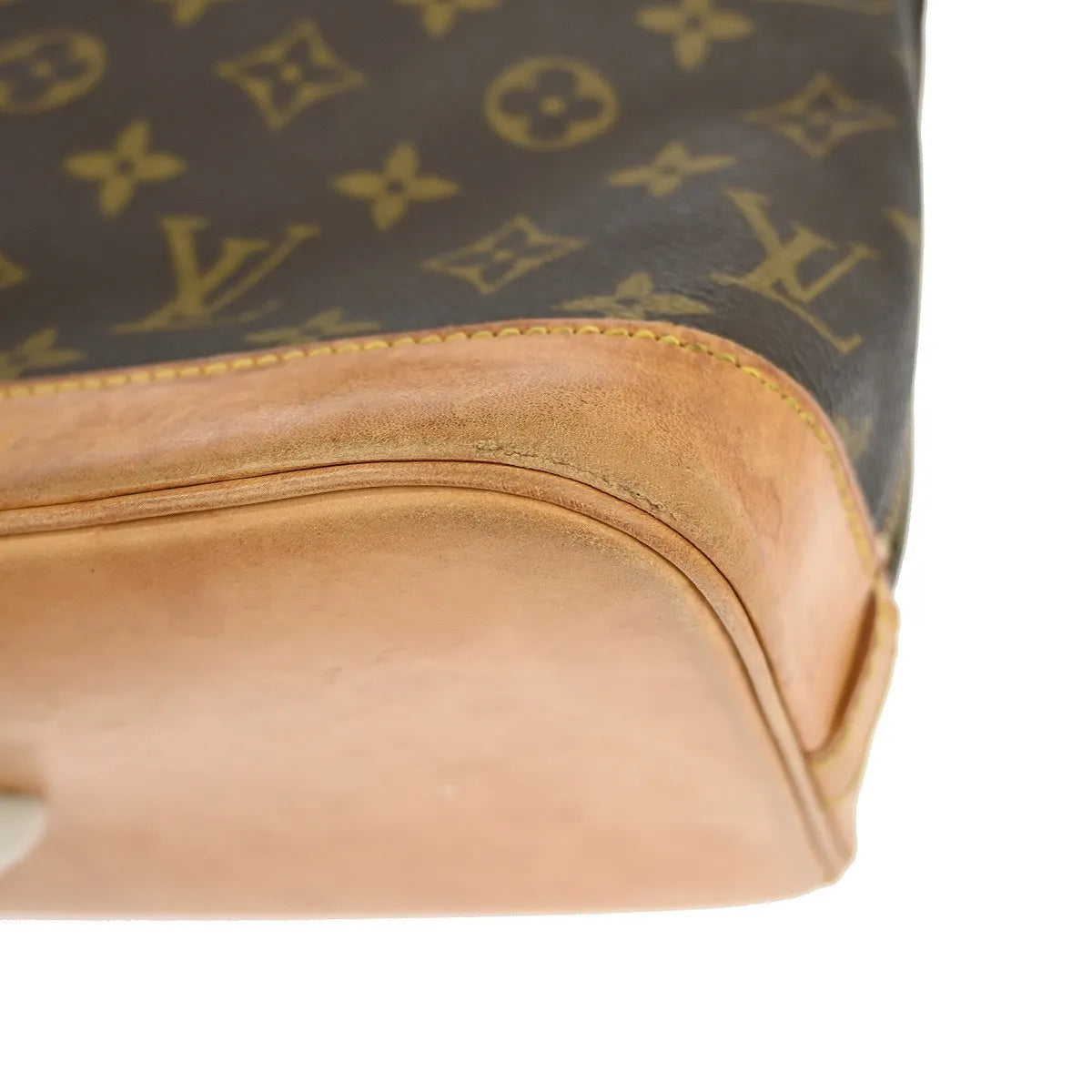 Louis Vuitton Alma Monogram Brown Canvas Handbag (Pre-Owned)