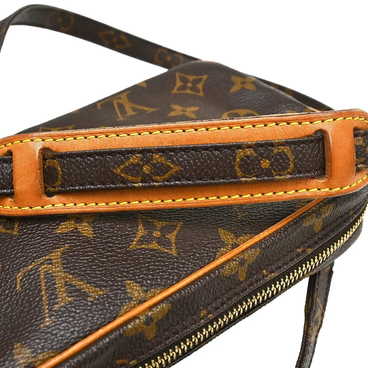 Louis Vuitton Pochette Marly Bandouliere Monogram Canvas Brown Canvas Clutche & Pouche Bag (Pre-Owned)