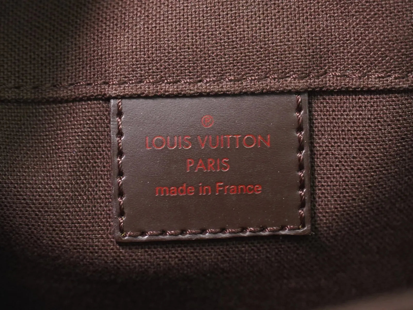 Louis Vuitton Bastille Damier Brown Canvas Shoulder Bag Bag (Pre-Owned)