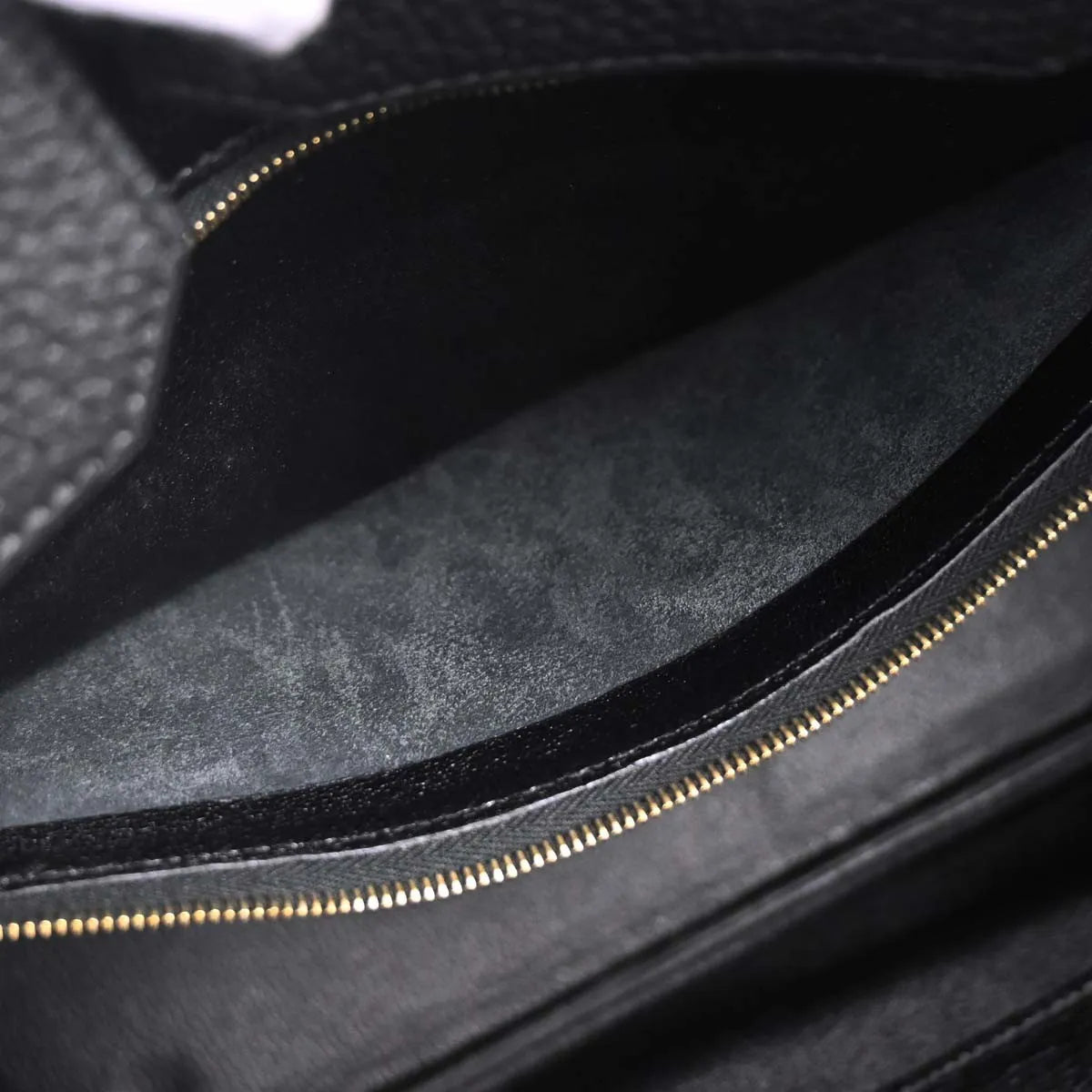 Hermes Birkin Black Togo With Gold Hardware Black Calfskin Handbag (Pre-Owned)