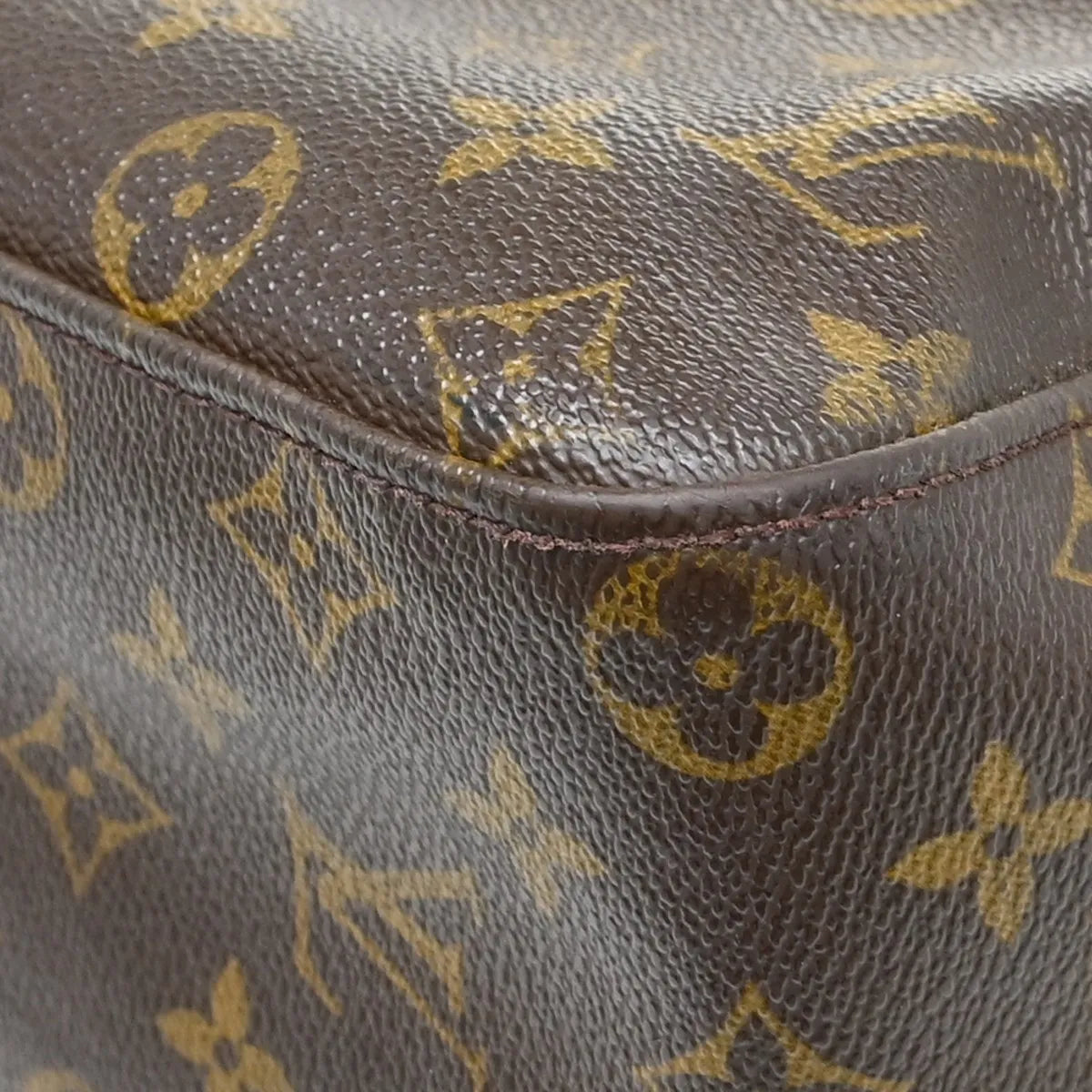 Louis Vuitton Monogram Looping Monogram Canvas Brown Canvas Shoulder Bag Bag (Pre-Owned)