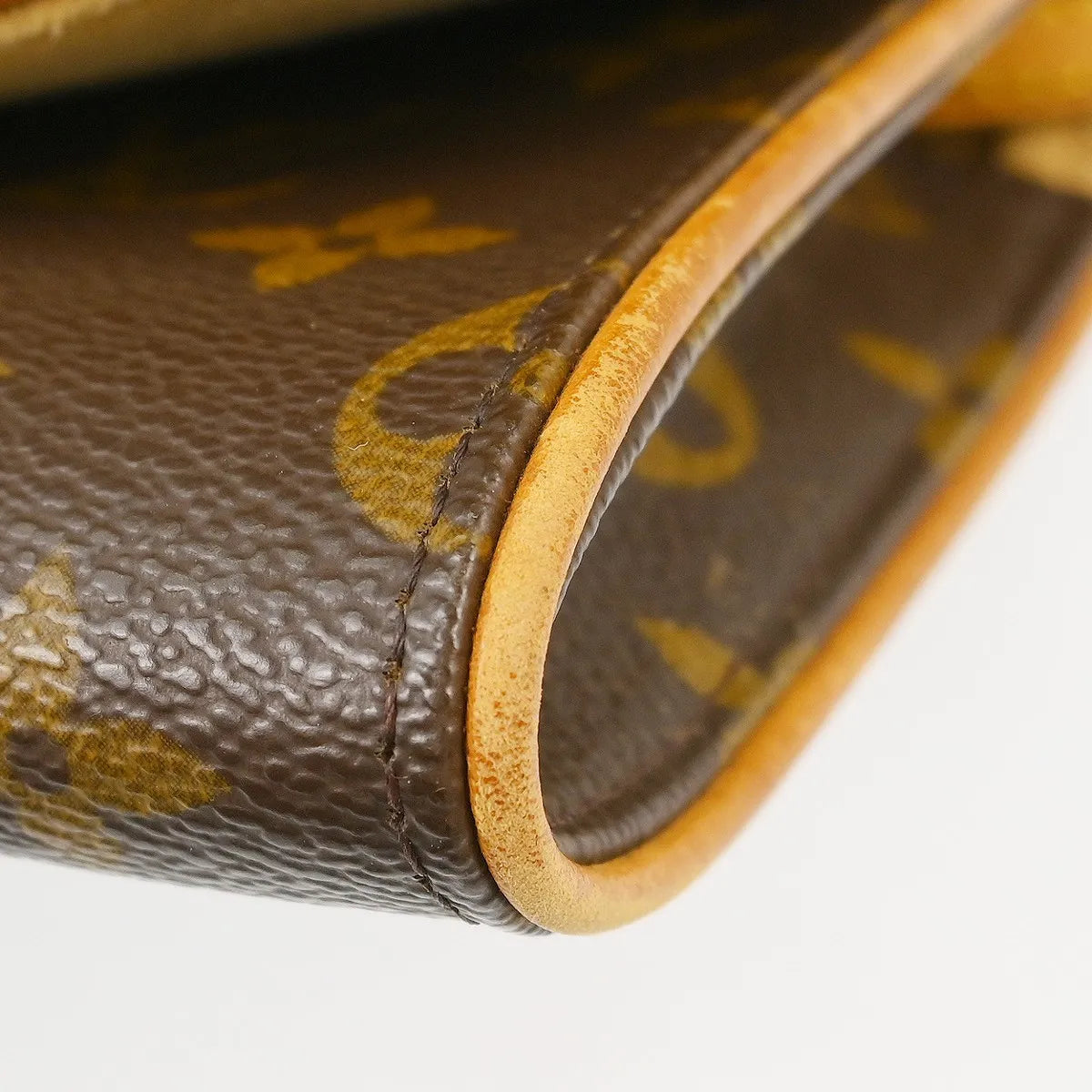 Louis Vuitton Twin Monogram Canvas Brown Canvas Clutche & Pouche Bag (Pre-Owned)
