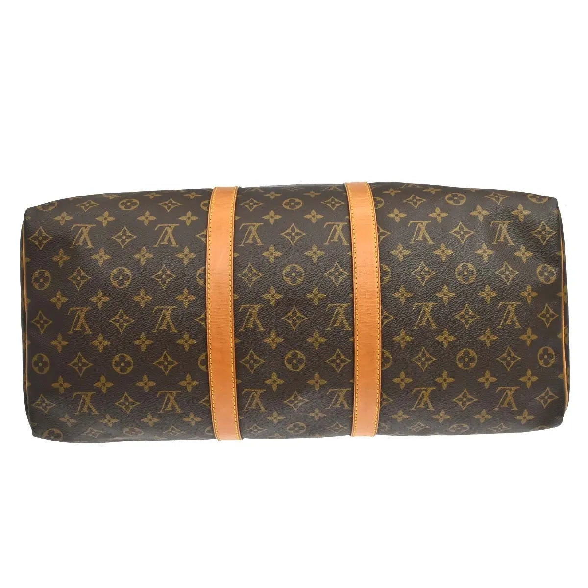 Louis Vuitton Keepall Monogram Canvas Brown Canvas Travel Bag Bag (Pre-Owned)