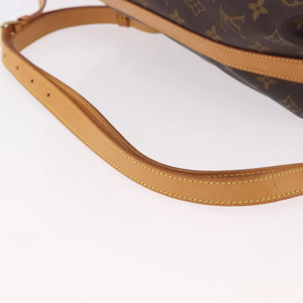 Louis Vuitton Randonnee Monogram Canvas Brown Canvas Shoulder Bag Bag (Pre-Owned)