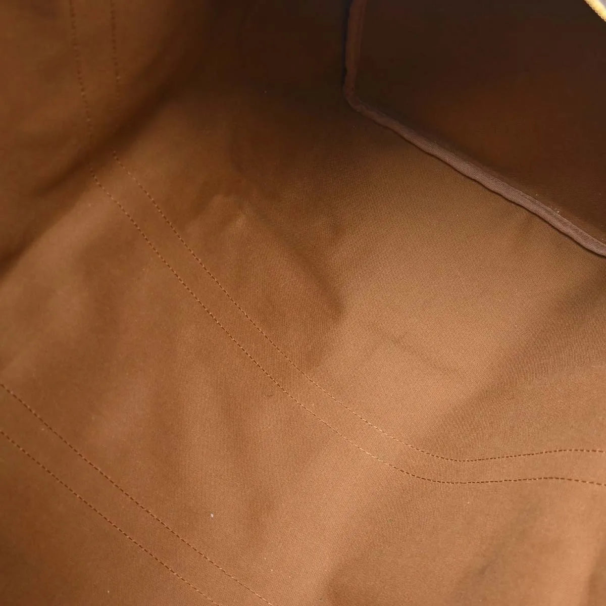 Louis Vuitton Keepall Monogram Canvas Brown Canvas Travel Bag Bag (Pre-Owned)