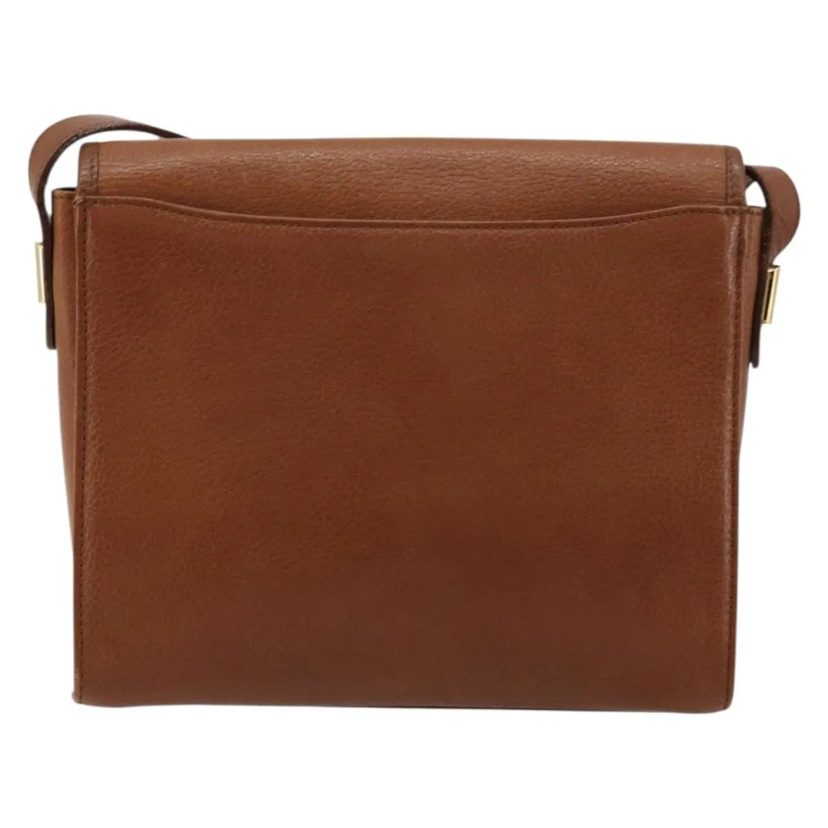 Burberry Vintage Flap Leather Beige Leather Shoulder Bag Bag (Pre-Owned)