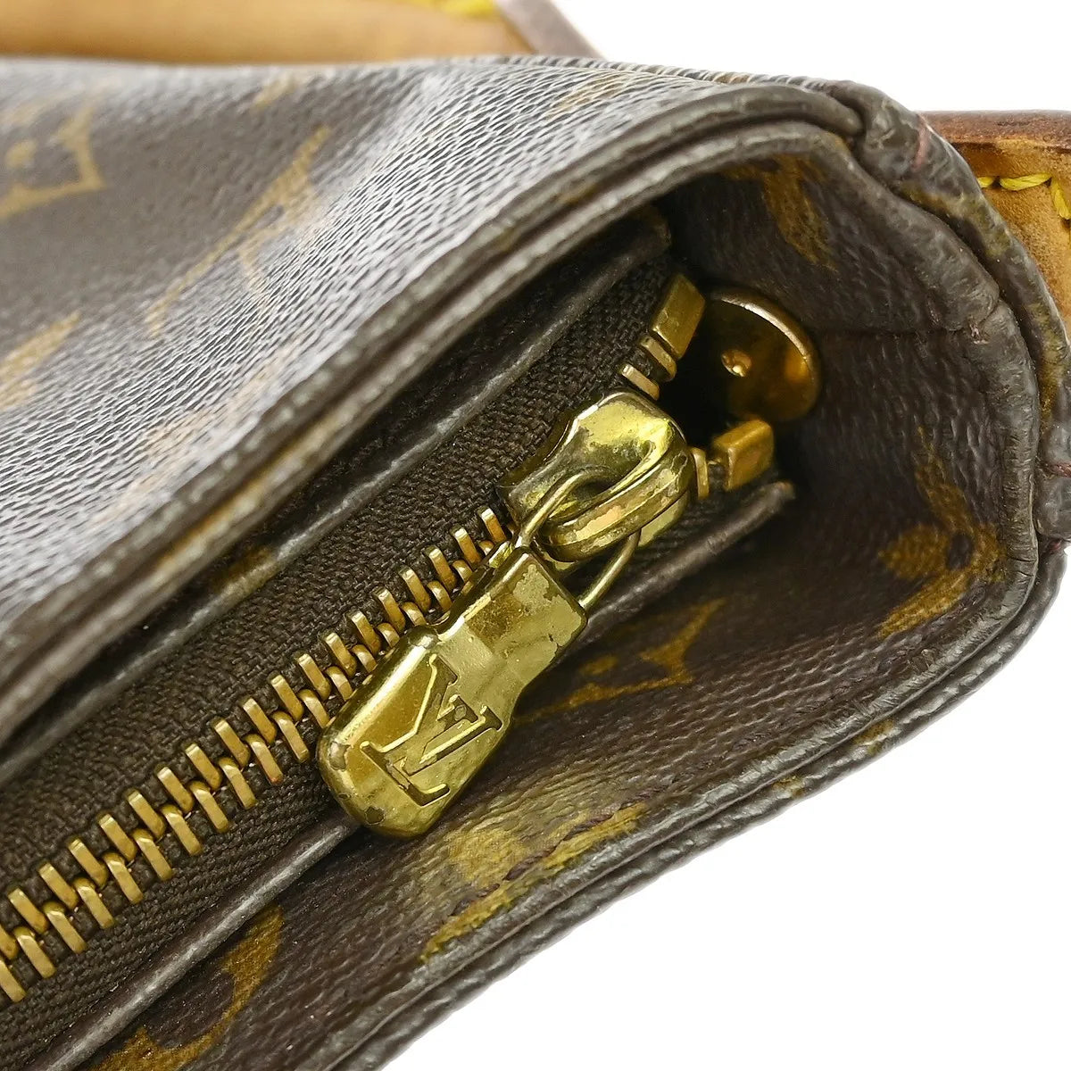 Louis Vuitton Monogram Looping Monogram Canvas Brown Canvas Shoulder Bag Bag (Pre-Owned)