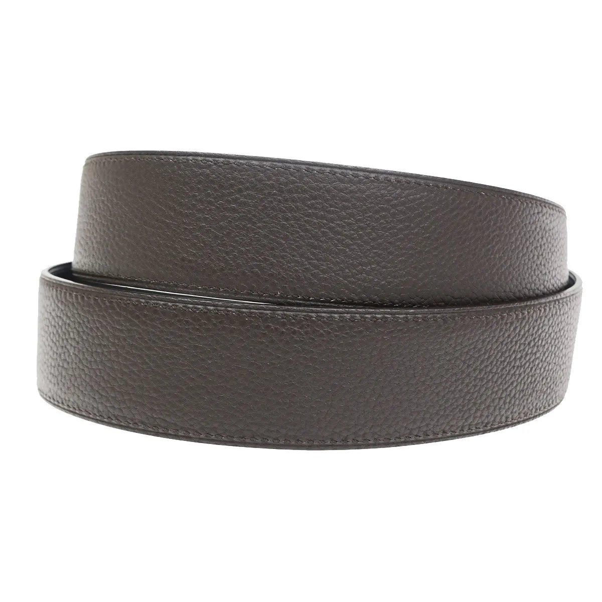 Hermes Constance Reversible Belt Leather Brown Leather Belts Accessory (Pre-Owned)